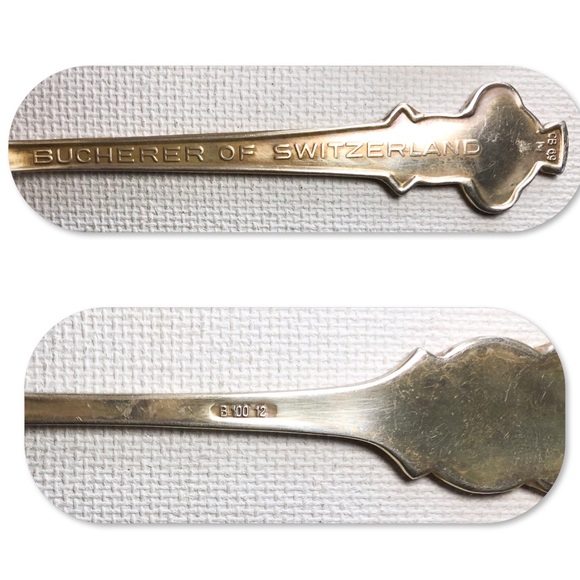 Rolex Bucherer Of Switzerland Vintage Spoons - Picture 5 of 5